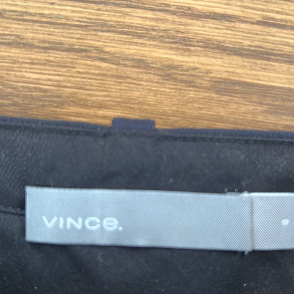 Womens Vince navy blue dress pants work pants- size 0 - Picture 2 of 6